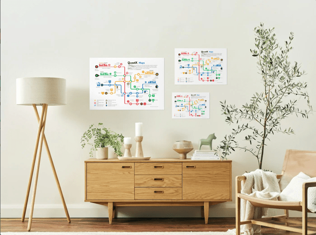 QuestX® Kaartenset – 5 stuks (A5) - Afbeelding 4